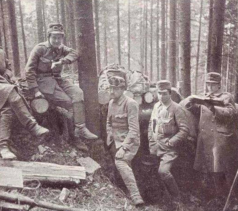 Українські січові стрільці на Маківці (початок травня 1915 року)